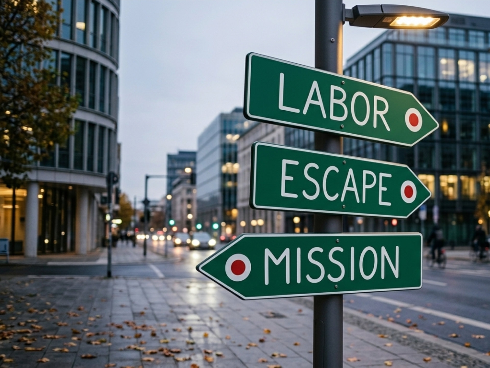 Escape the City: Spuren folgen während des Teamevents